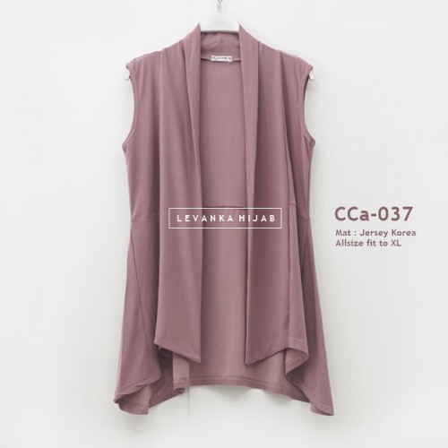 CCa-037 Cardigan Tanpa Lengan
